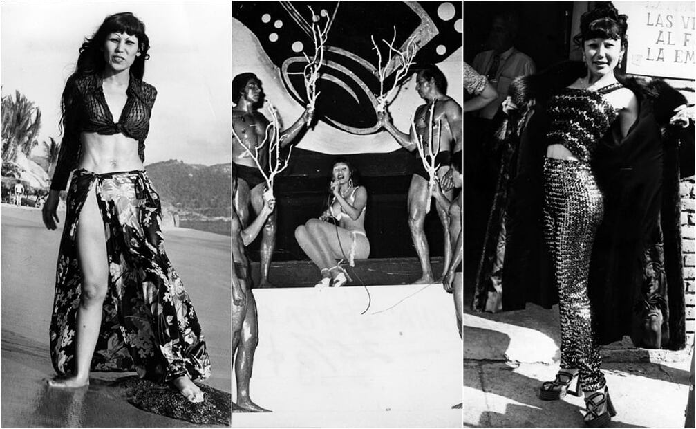 Lyn May, nacida en Acapulco, fue conocida como "La Reina de las Vedettes", gracias a sus sensuales movimientos  FOTO: FOTOTECA EL UNIVERSAL