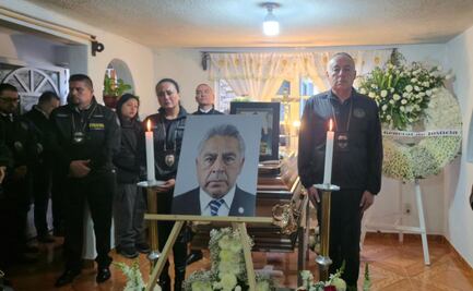 Rinden homenaje a Víctor Manuel Lugo, agente de la Fiscalía del Edomex asesinado; investigaba feminicidio