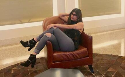 Mia Khalifa, ex estrella porno, posa para "Playboy"