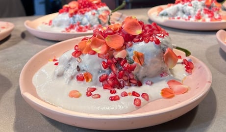 Los chiles en nogada más finos de CDMX