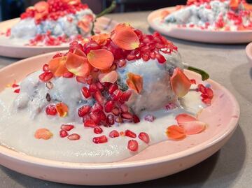 Los chiles en nogada más finos de CDMX