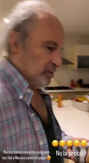 Belinda obliga a su papá a comer sopa Maruchan pero ocurre algo que lo cambia todo