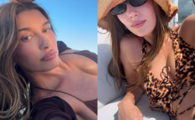 Hailey Bieber se adelanta al verano y presume impactante ‘bikini body’ desde la playa 
