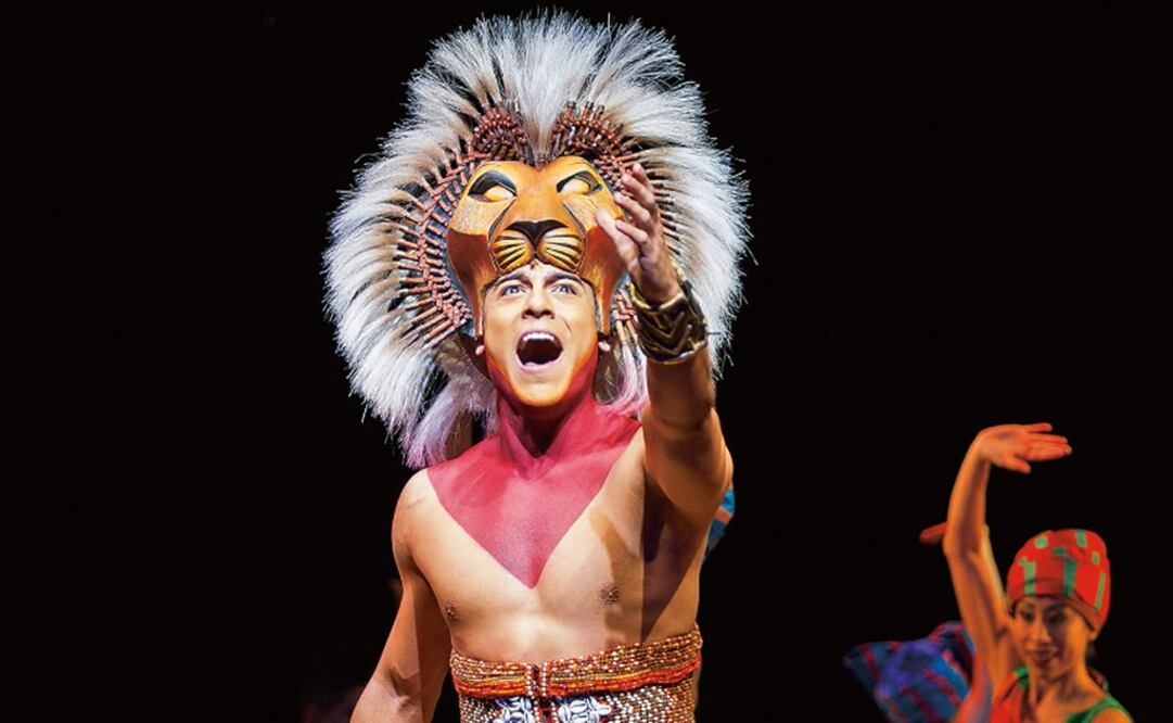Carlos Rivera as Simba in the musical "The Lion King" - Photo: Isaías Hernández/EL GRÁFICO
