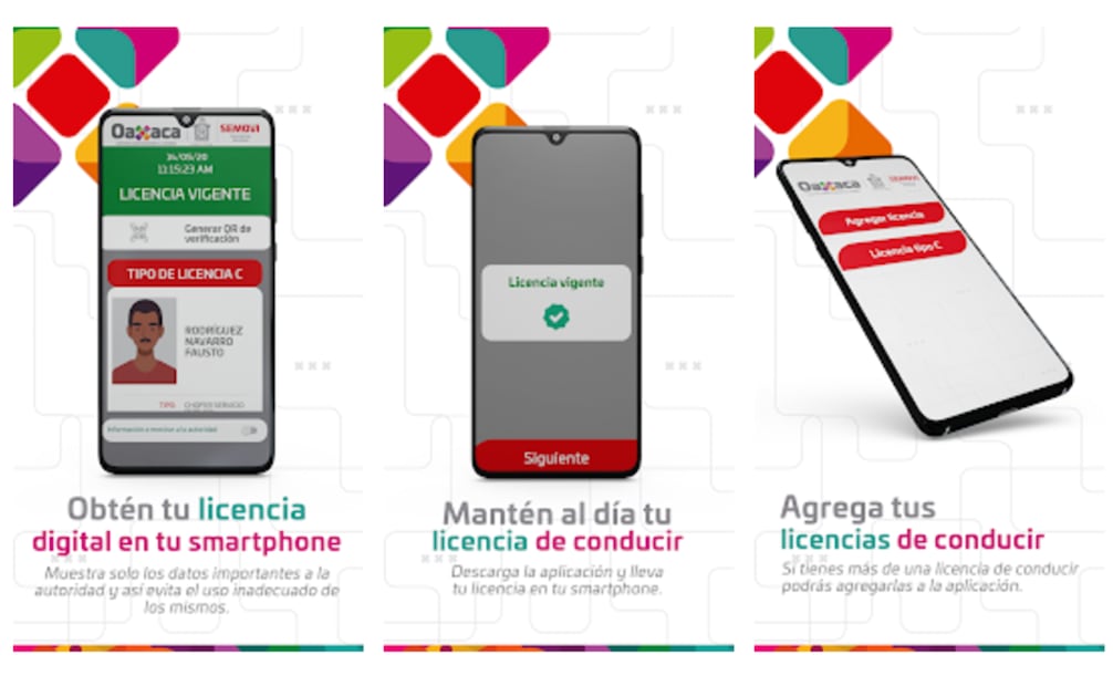 Tener la licencia digital ofrece ventajas como la accesibilidad. Foto: Semovi Oaxaca