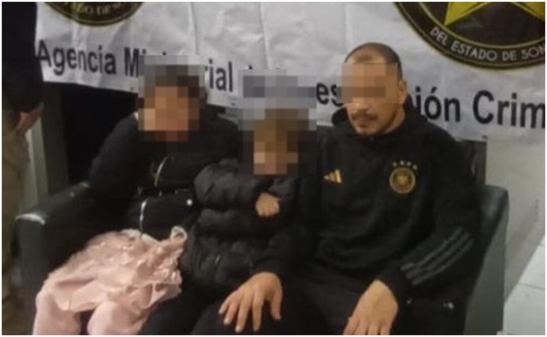 Los dos menores fueron hallados en un hotel de San Luis Río Colorado, Sonora (3/01/2025). Foto: Especial