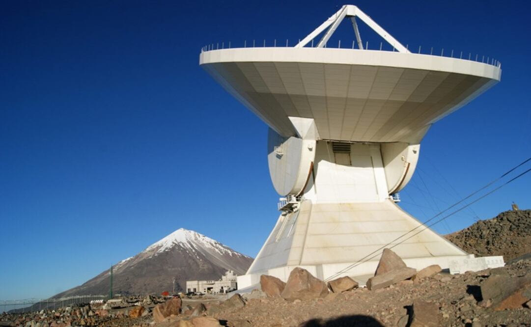 The Large Millimiter Telescope of Puebla was part of the EHT project – Photo: File photo/EL UNIVERSAL