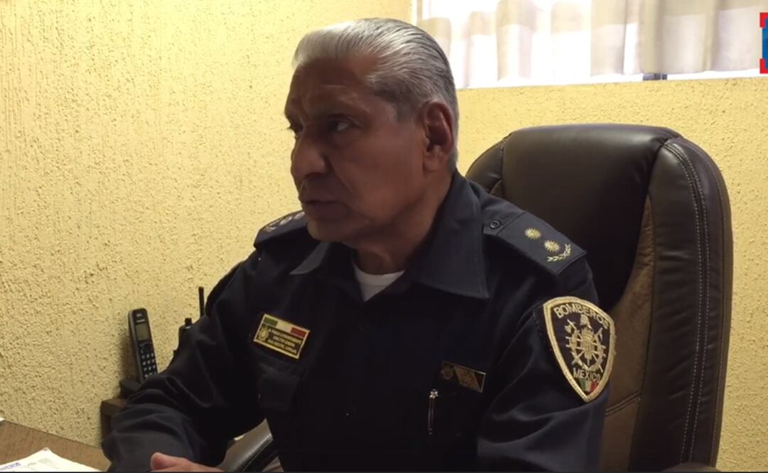 Raúl Esquivel, el exdirigente del Heroico Cuerpo de Bomberos, conocido como Jefe Vulcano, murió este martes a los 77 años de edad. Foto: captura de video 