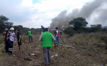 Recuperan cajas negras del avión accidentado en Durango