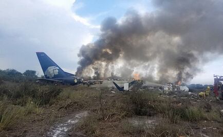 “Avión se partió donde veníamos mi familia y yo”