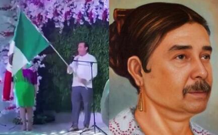 En el grito, diputado de Morena dice "viva Josefa Ortíz de Pinedo" y el comediante reacciona