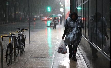 Prevén lluvia y caída de granizo en el Valle de México