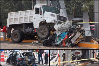 Choque en la México-Toluca deja cuatro muertos