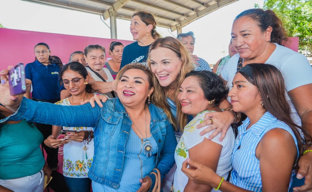Primer año de Cecilia Patrón en Mérida; aumentan apoyos y programas para mujeres en la ciudad. Foto: Especial