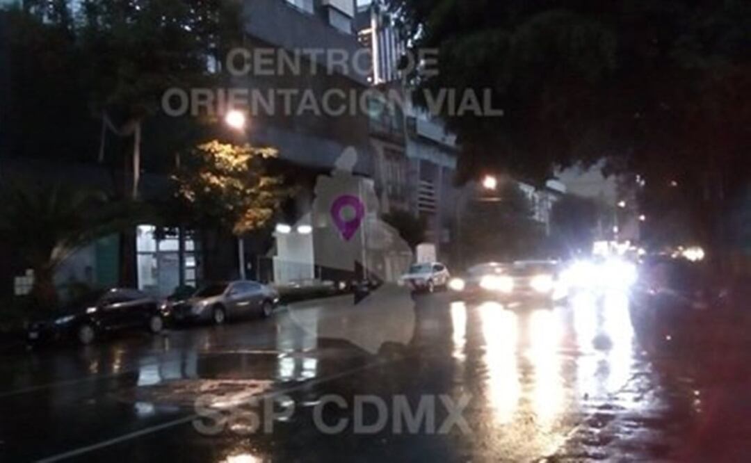 FOTO: Centro de Información Vial de la Secretaría de Seguridad Pública de la Ciudad de México