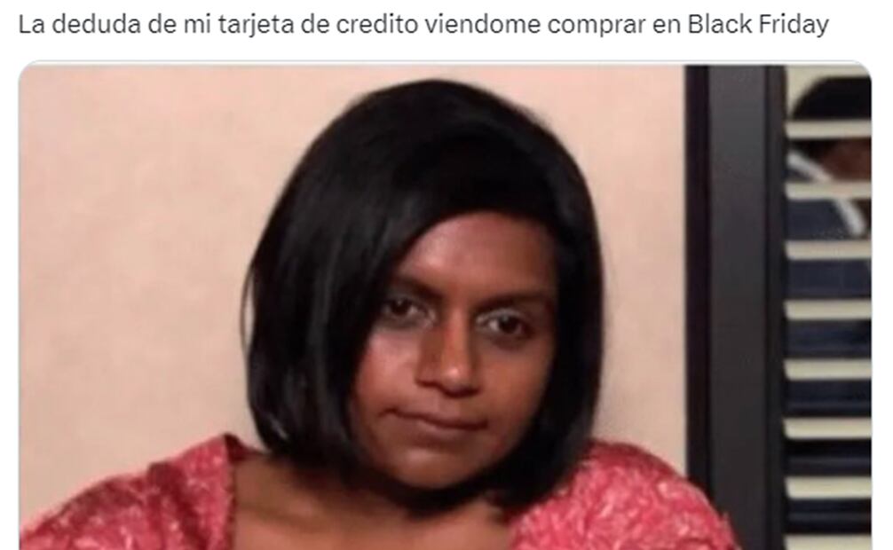 Memes Black Friday. Foto: Tomada de redes