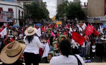 Antorchistas podrían mover su plantón en el DF