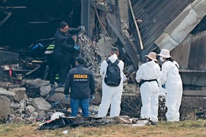 Realizan peritaje en zona de desplome de aeronave