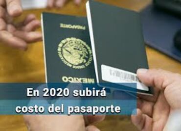 Estos serán los costos del pasaporte mexicano en 2020