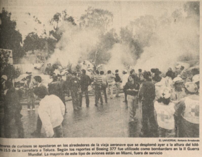 El trágico accidente aéreo de 1987 en la México-Toluca en el que murieron 18 caballos y 50 personas