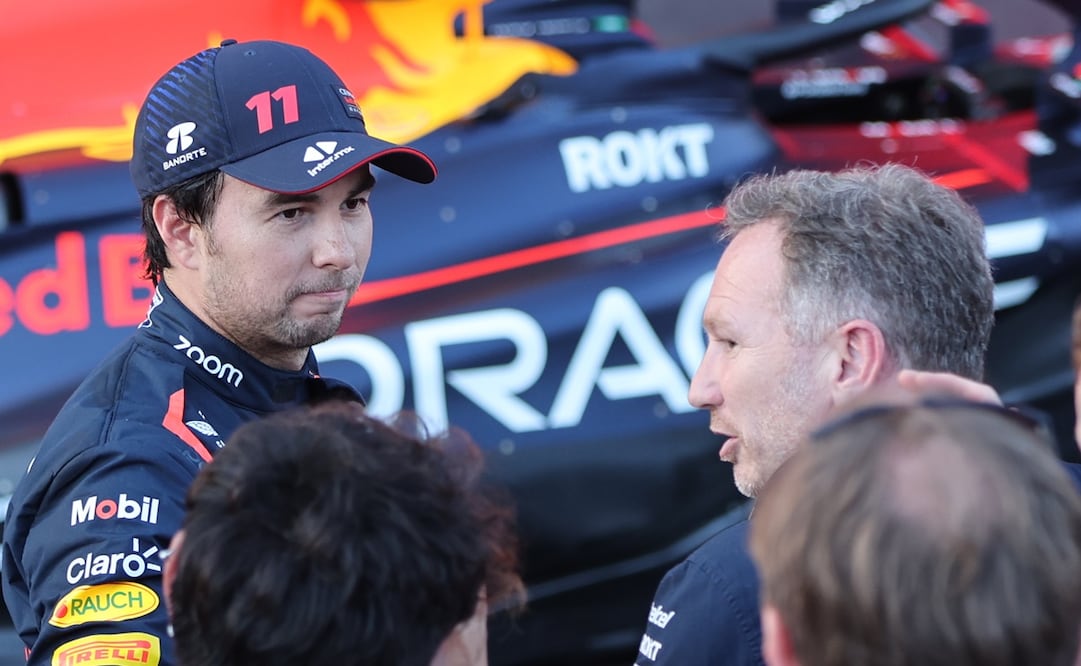 Checo Pérez recibe duro mensaje de Horner