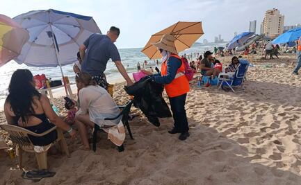 Recolectan 6 mil 800 toneladas de basura durante Semana Santa en Mazatlán; la mayoría, son artículos desechables