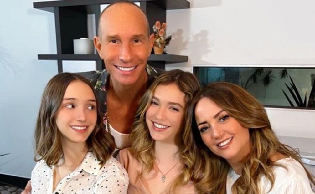 La familia Legarreta-Rubín. Foto: Vía Instagram @andrealegarreta.