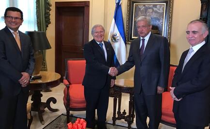 ​Presidente de El Salvador y AMLO intercambian elogios