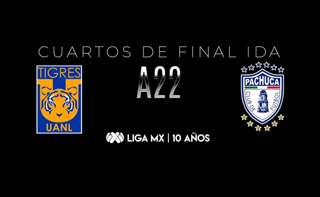 Tigres recibe en el 'Volcán' a Pachuca en los cuartos de final del Apertura 2022 - FOTO: Twitter @LigaBBVAMX