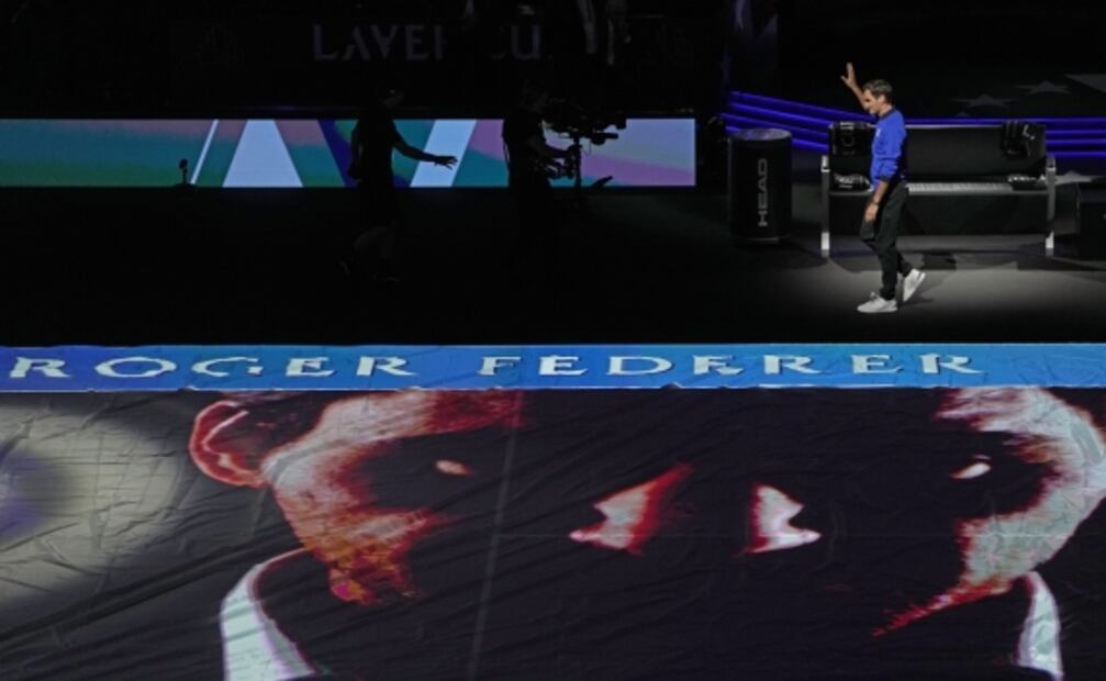 GALERÍA: El adiós de Roger Federer junto a Rafael Nadal