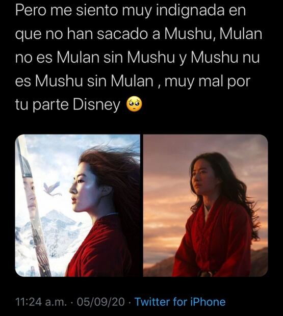 Fans de "Mulan" reclaman la ausencia de Mushu 