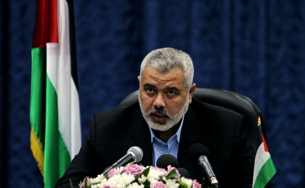Líder político del movimiento islamista palestino Hamas, Ismail Haniyeh. Foto: Hatem Moussa | AP