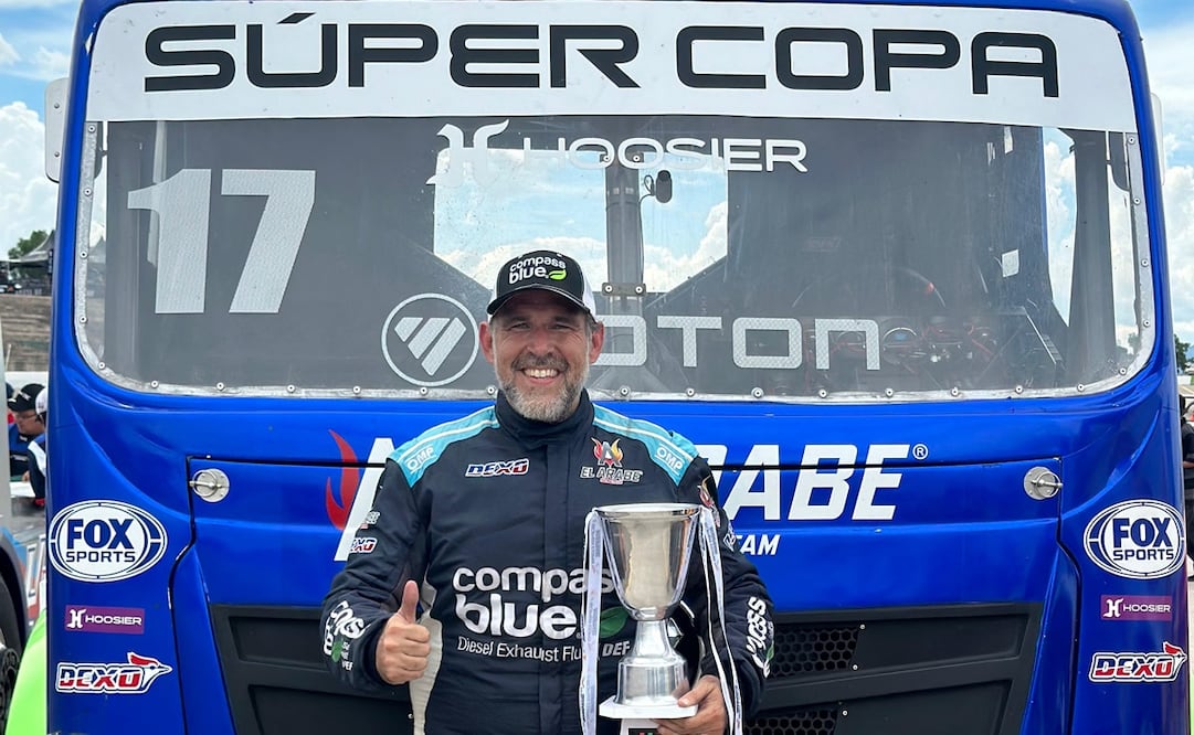 Juan Cantú avista un futuro prometedor para los tractocamiones / Foto: Cortesía