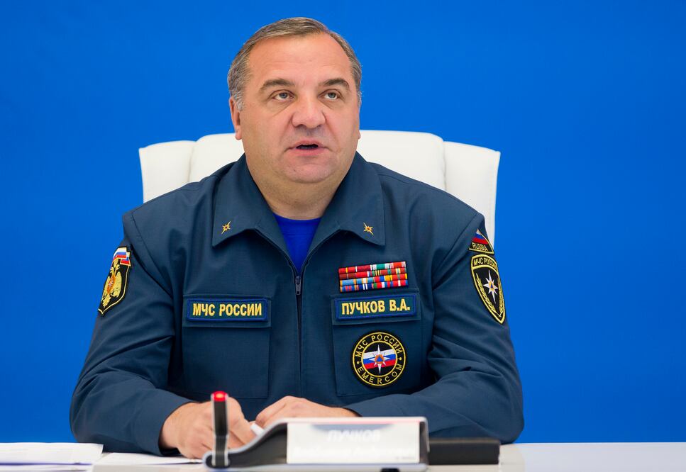 Vladímir Puchkov, ministro de Situaciones de Emergencia (AP)