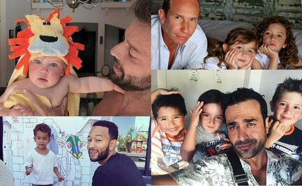 Así viven los famosos la paternidad en tiempos de cuarentena