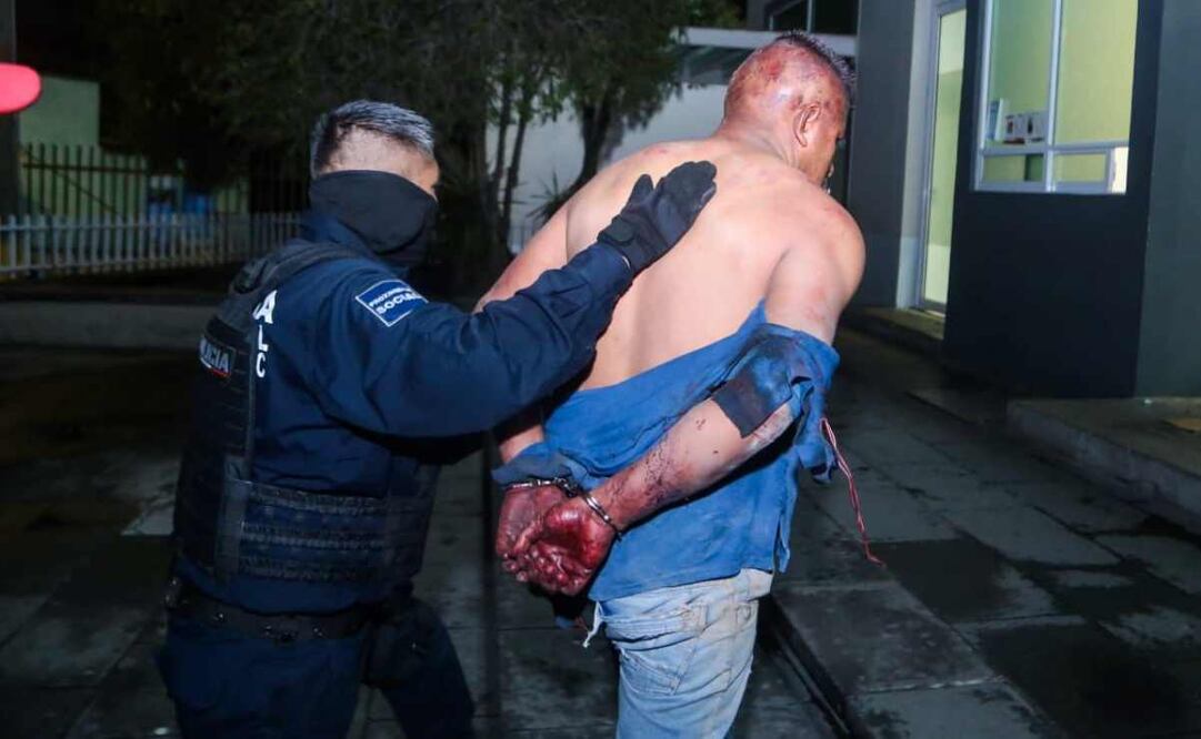 Luego de la detención, el presunto responsable fue trasladado a las oficinas del Ministerio Público de San Cristóbal Centro. Foto: Especial