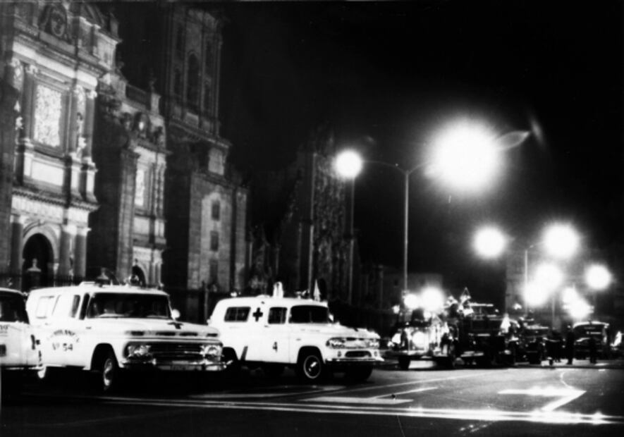 El día que se incendió la Catedral Metropolitana