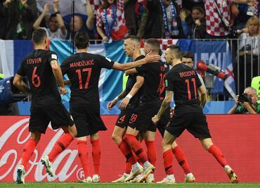 Croacia avanza a su primera final al vencer a Inglaterra en Rusia 2018