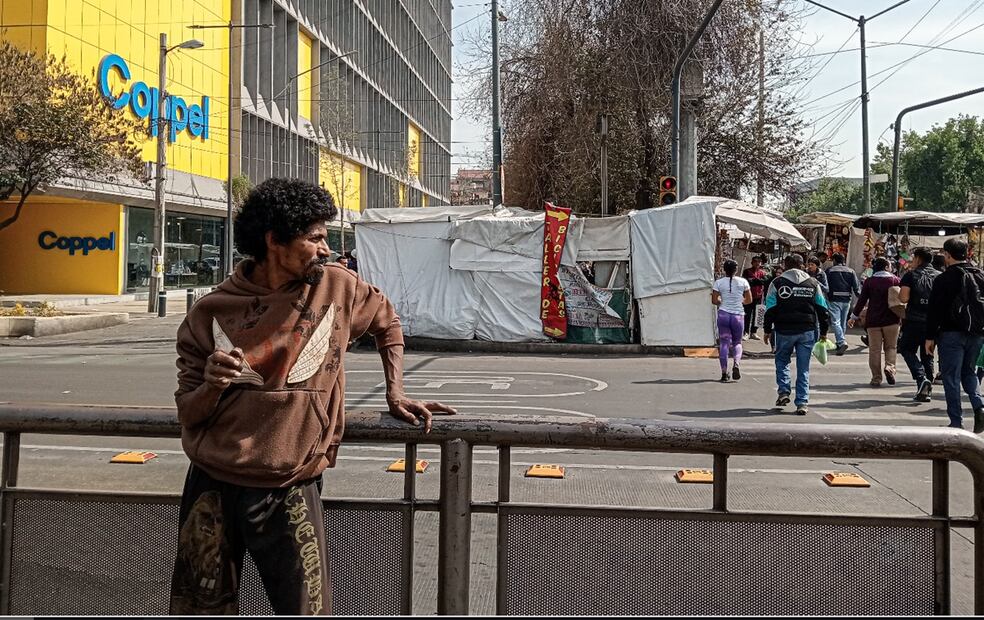 De mil 124 personas viviendo en las calles de la Ciudad de México, 1.6% eran migrantes, según el Conteo Anual de Personas en Situación de Calle 2023-2024, realizado por la Sibien. Foto: Gabriel Pano/EL UNIVERSAL