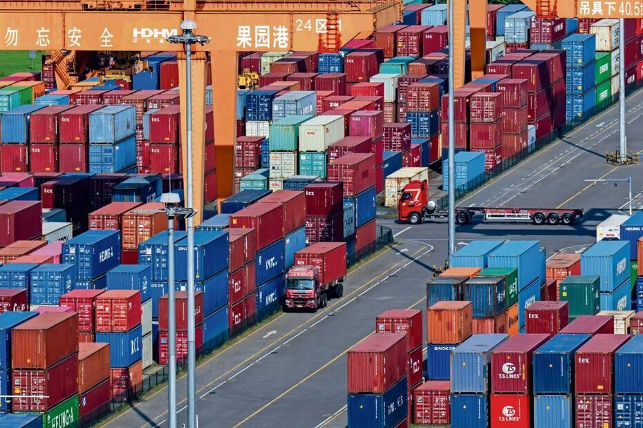El análisis publicado hoy por la OMC plantea que para el resto del año habrá una desaceleración de los intercambios comerciales entre países.  Foto: AP