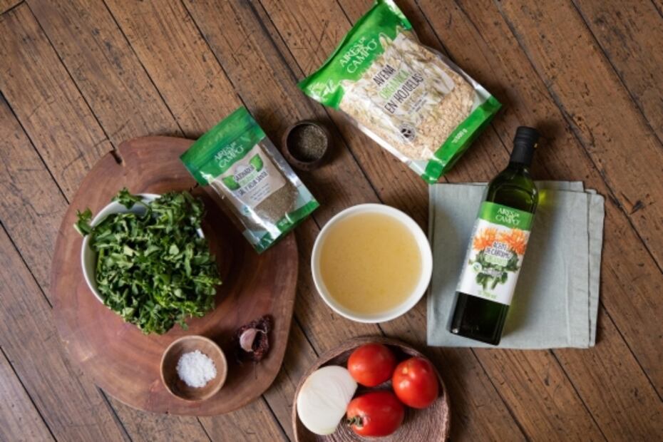 Prueba esta receta saludable con avena y berros