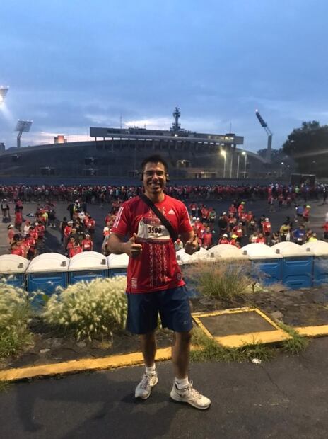 Así vivieron dos corredores el Maratón de la Ciudad de México