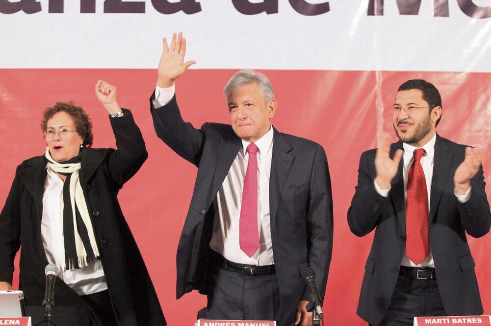 Morena ganó en 2018 la Presidencia de la República con Andrés Manuel López Obrador a la cabeza, además de la Cámara de Diputados y el Senado. Foto: ARCHIVO ELUNIVERSAL