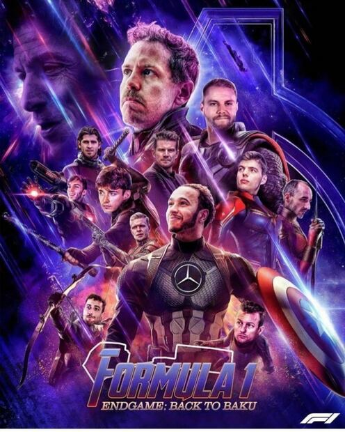 Fórmula 1 se suma a la locura de Avengers: Endgame 