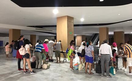 Por huracán "Delta", inicia evacuación de turistas en zona hotelera de Cancún