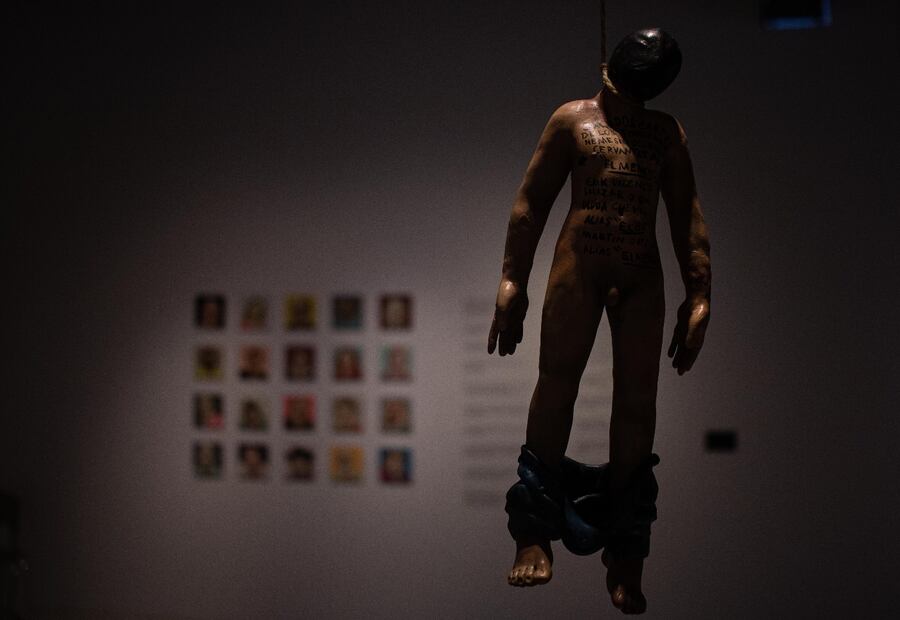 Recorrido de la exposición "Faltas a la moral" en el Museo Universitario del Chopo. Fotos: Gabriel Pano/ El Universal.