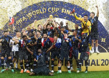Captan presunto robo de medalla de oro en final del Mundial de Rusia 2018