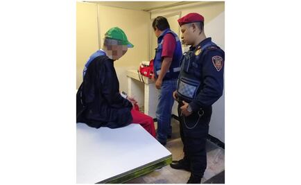 Policías evitan que adulto mayor se arroje a las vías del Metro Indios Verdes