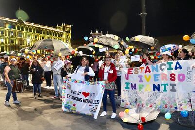 Se reúnen representantes de estancias infantiles y funcionarios de Segob