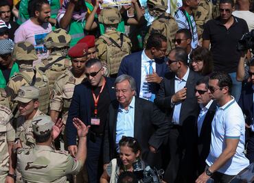 Israel acusa a la ONU de "alinearse con Hamas"; Guterres acusa que sistema de ayuda impuesto en Gaza "mata gente"